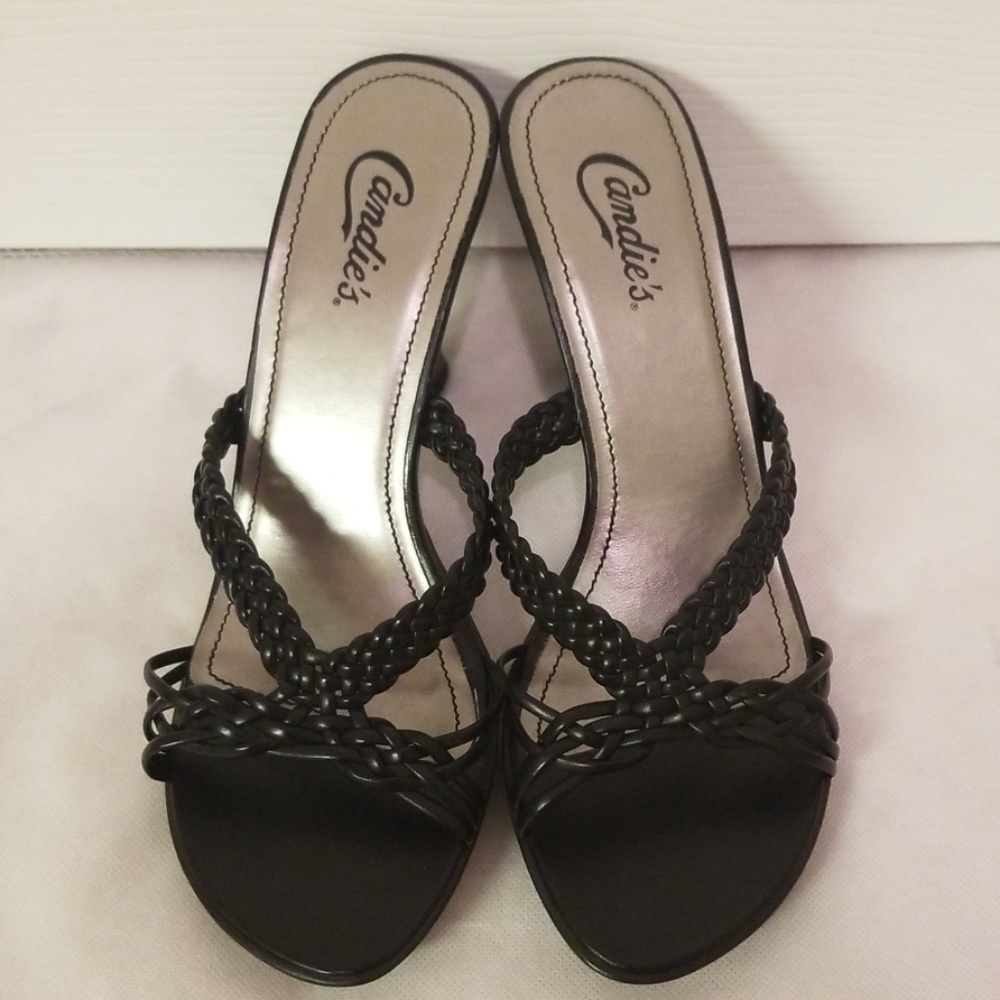 Candie's Braided Heels